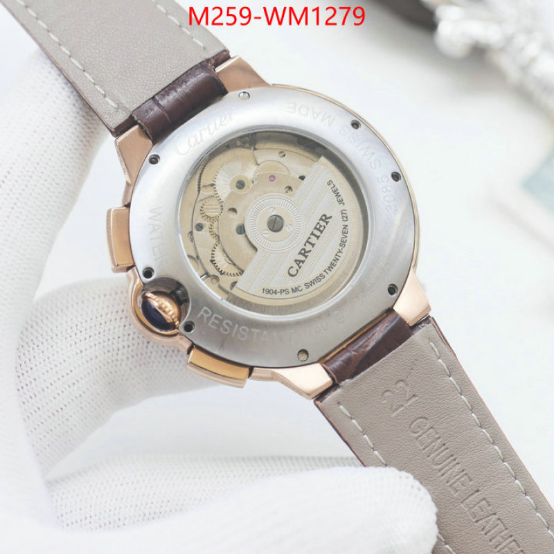 Watch(TOP)-Cartier replica 1:1 ID: WM1279 $: 259USD