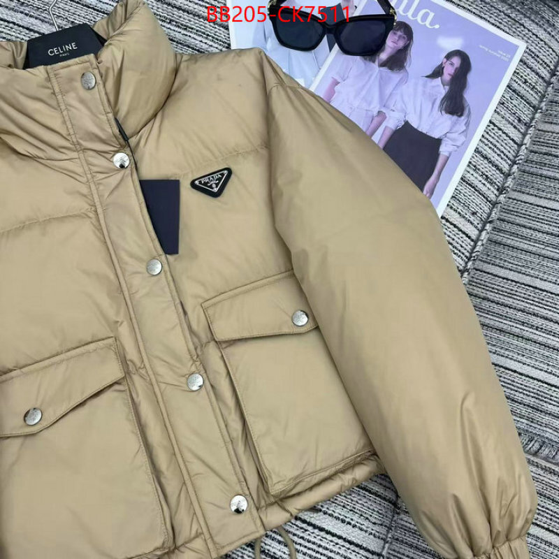 Down jacket Women-Prada online sales ID: CK7511 $: 205USD