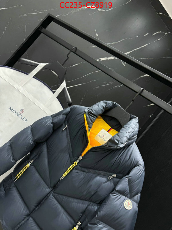 Down jacket Men-Moncler the best ID: CZ8919 $: 235USD