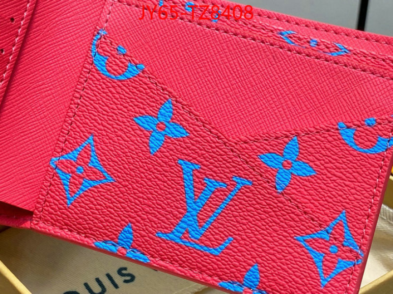 LV Bags(TOP)-Wallet wholesale ID: TZ8408 $: 65USD,
