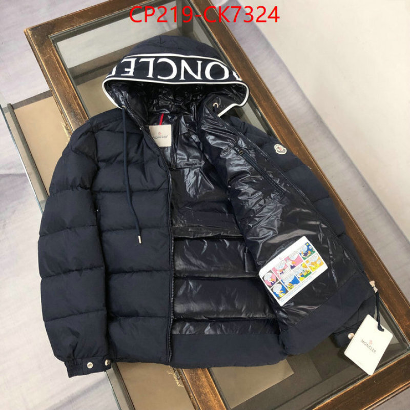 Down jacket Men-Moncler first top ID: CK7324 $: 219USD