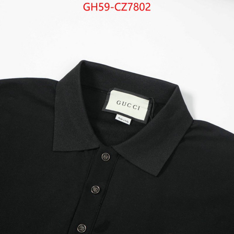 Clothing-Gucci sell high quality ID: CZ7802 $: 59USD