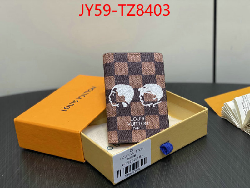LV Bags(TOP)-Wallet top brands like ID: TZ8403 $: 59USD,