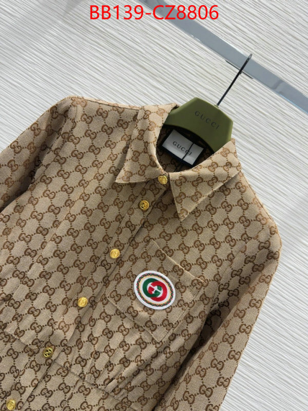 Clothing-Gucci shop designer ID: CZ8806 $: 139USD