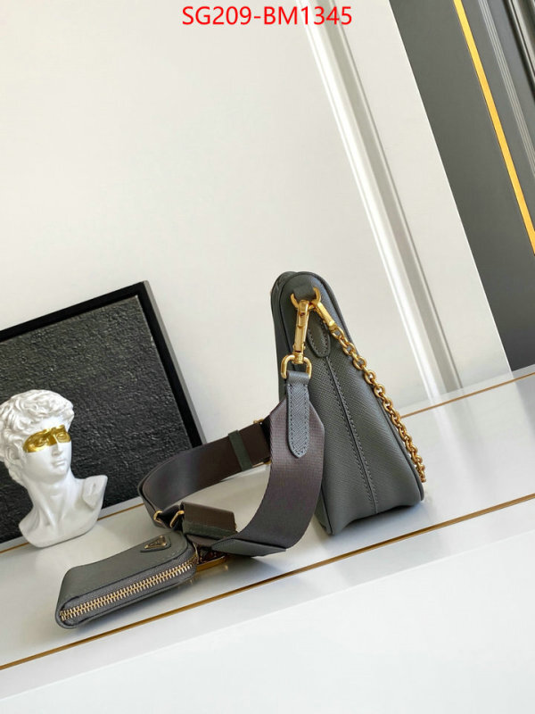 Prada Bags(TOP)-Crossbody- good quality replica ID: BM1345 $: 209USD,