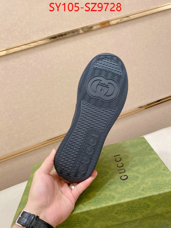 Men Shoes-Gucci 1:1 replica wholesale ID: SZ9728 $: 105USD