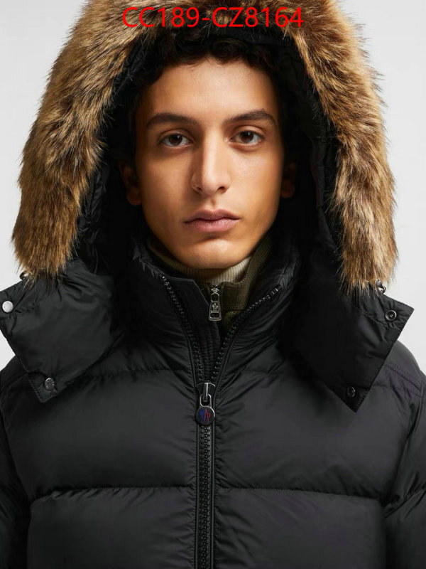 Down jacket Men-Moncler good quality replica ID: CZ8164 $: 189USD