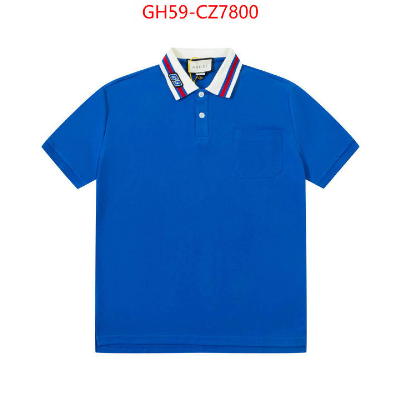 Clothing-Gucci high quality designer replica ID: CZ7800 $: 59USD