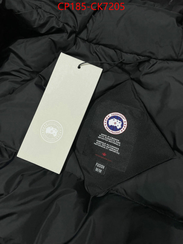 Down jacket Men-Canada Goose new designer replica ID: CK7205 $: 185USD
