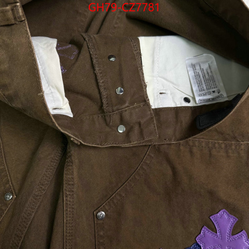 Clothing-Chrome Hearts top ID: CZ7781 $: 79USD
