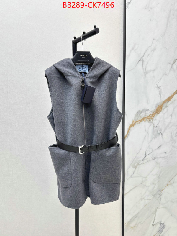 Clothing-Prada perfect quality ID: CK7496 $: 289USD