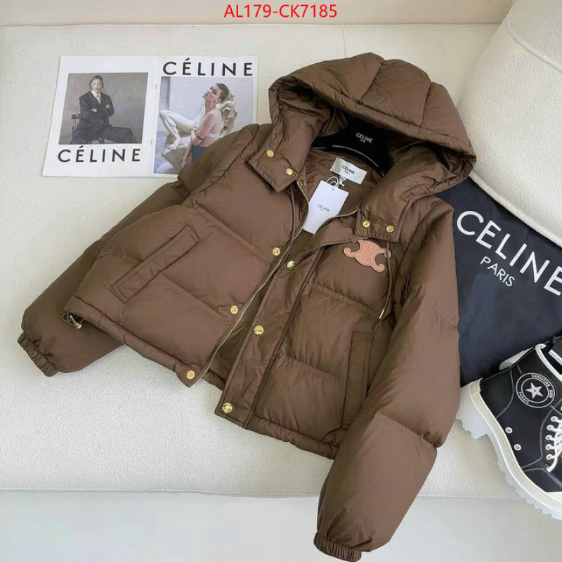 Down jacket Women-Celine replica for cheap ID: CK7185 $: 179USD