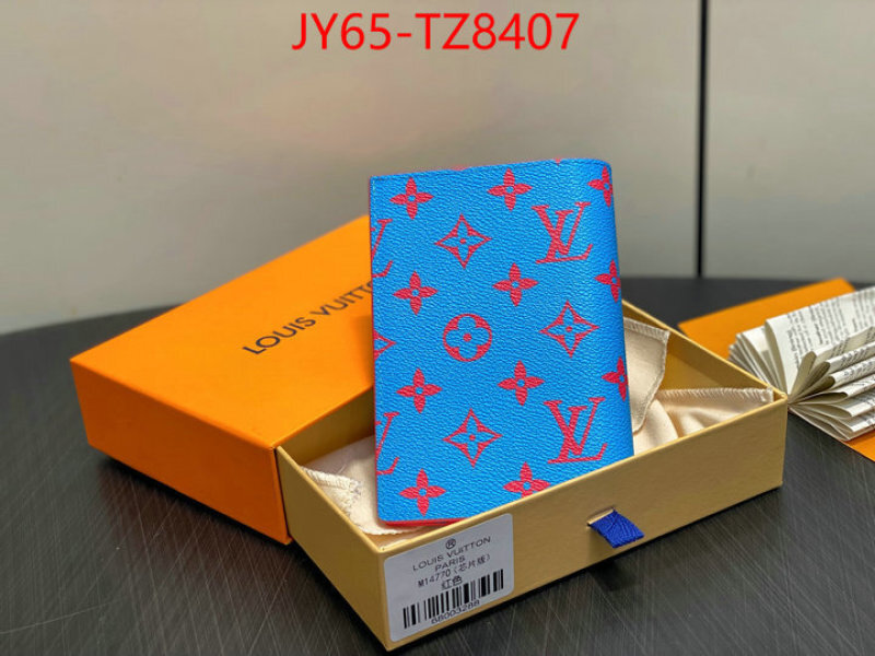 LV Bags(TOP)-Wallet for sale cheap now ID: TZ8407 $: 65USD,