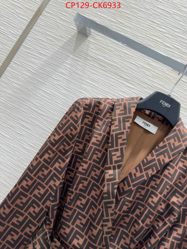 Clothing-Fendi ID: CK6933 $: 129USD