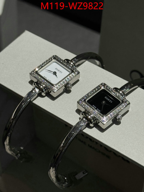 Watch(4A)-Gucci aaaaa ID: WZ9822 $: 119USD