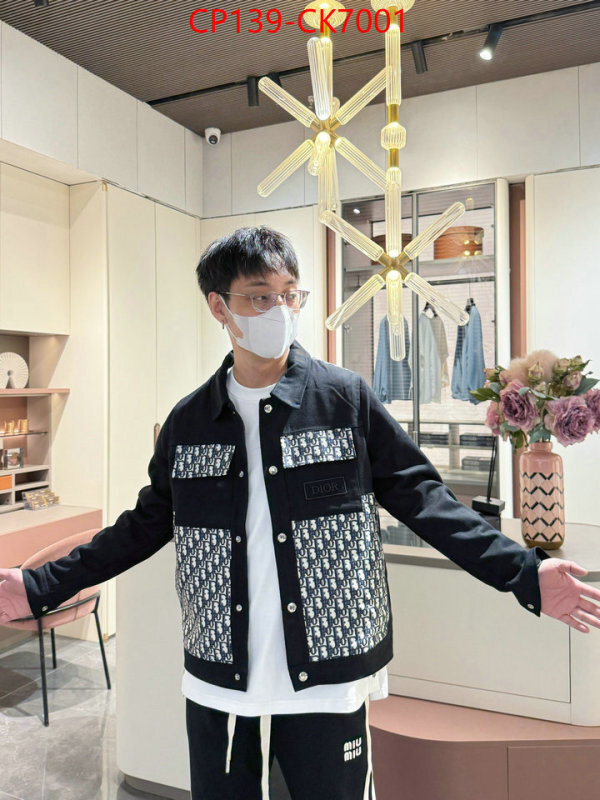 Clothing-Dior designer 7 star replica ID: CK7001 $: 139USD