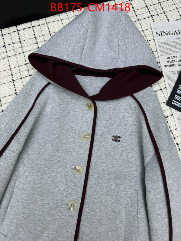 Clothing-Celine luxury cheap replica ID: CM1418 $: 175USD