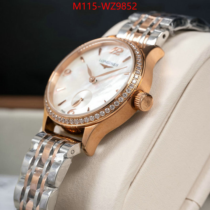Watch(4A)-Longines is it illegal to buy dupe ID: WZ9852 $: 115USD