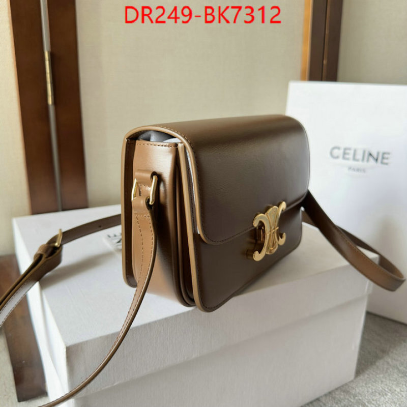 Celine Bags(TOP)-Triomphe Series cheap high quality replica ID: BK7312 $: 249USD,