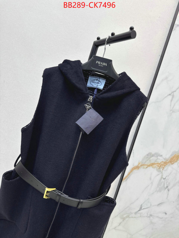 Clothing-Prada perfect quality ID: CK7496 $: 289USD