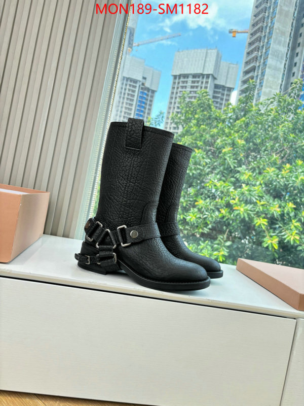 Women Shoes-Miu Miu quality replica ID: SM1182 $: 189USD