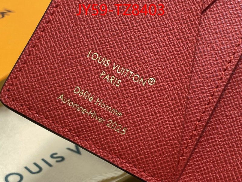 LV Bags(TOP)-Wallet top brands like ID: TZ8403 $: 59USD,