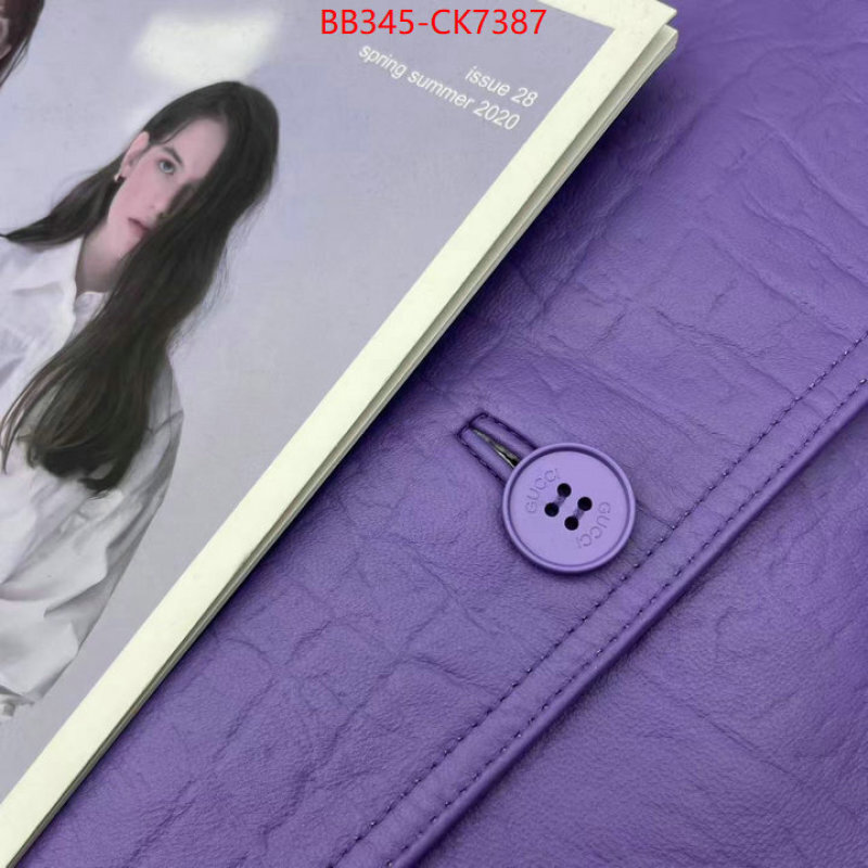 Clothing-Gucci buying replica ID: CK7387 $: 345USD