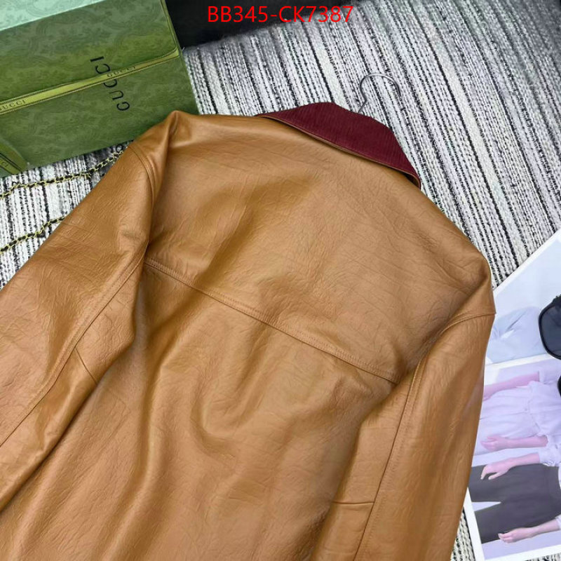 Clothing-Gucci buying replica ID: CK7387 $: 345USD