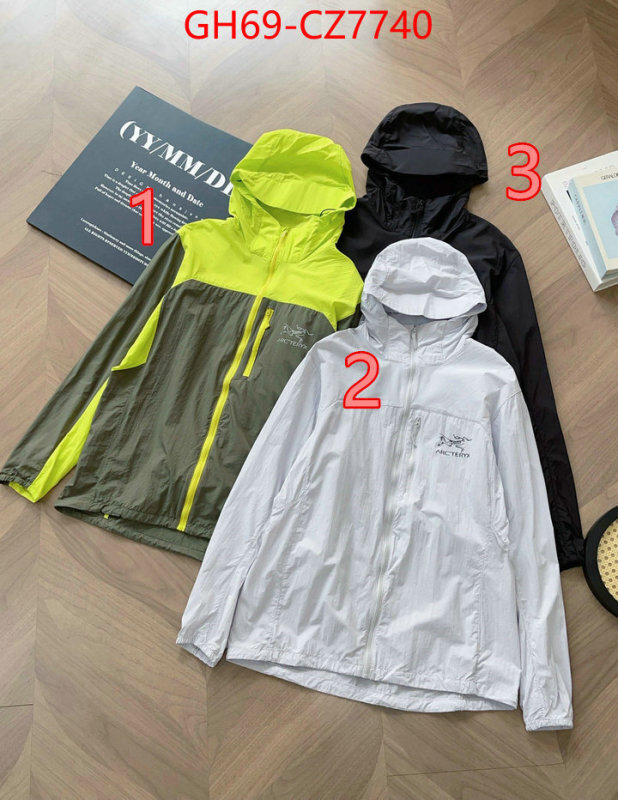 Clothing-ARCTERYX wholesale 2024 replica ID: CZ7740 $: 69USD