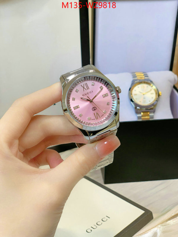 Watch(4A)-Gucci 1:1 ID: WZ9818 $: 135USD
