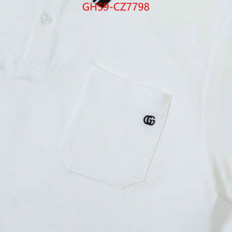 Clothing-Gucci quality replica ID: CZ7798 $: 59USD
