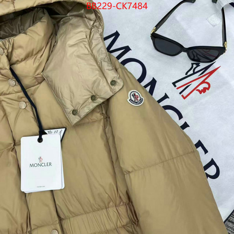 Down jacket Women-Moncler perfect replica ID: CK7484 $: 229USD