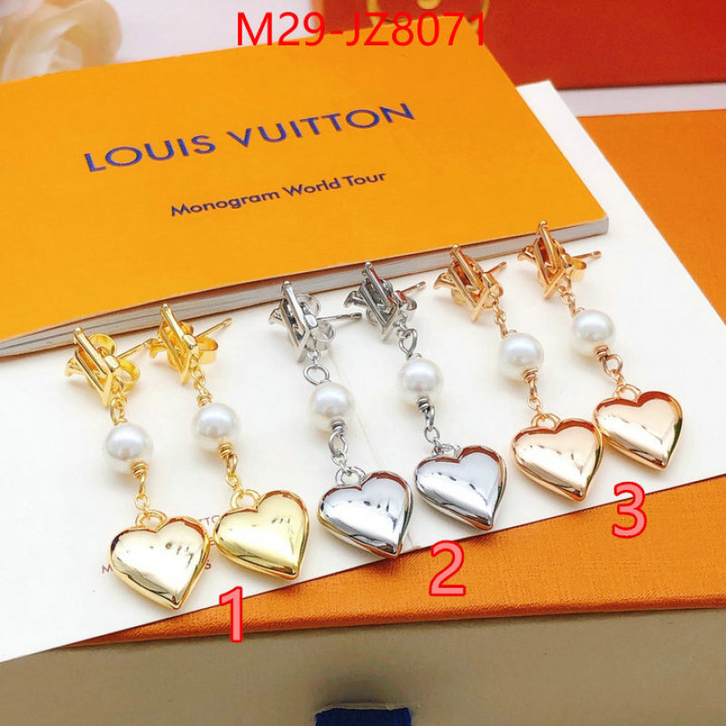 Jewelry-LV ID: JZ8071 $: 29USD