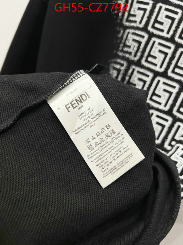 Clothing-Fendi high quality replica ID: CZ7792 $: 55USD