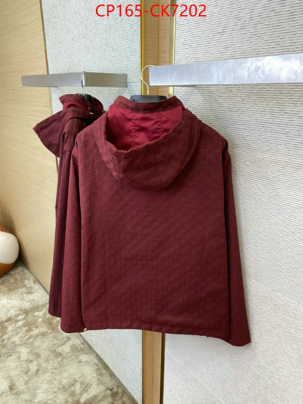 Clothing-Gucci what best replica sellers ID: CK7202 $: 165USD