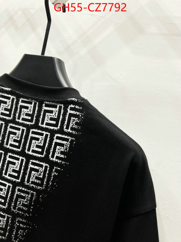 Clothing-Fendi high quality replica ID: CZ7792 $: 55USD