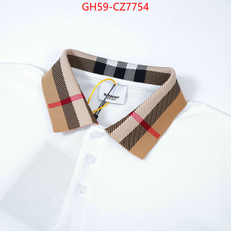 Clothing-Burberry wholesale imitation designer replicas ID: CZ7754 $: 59USD