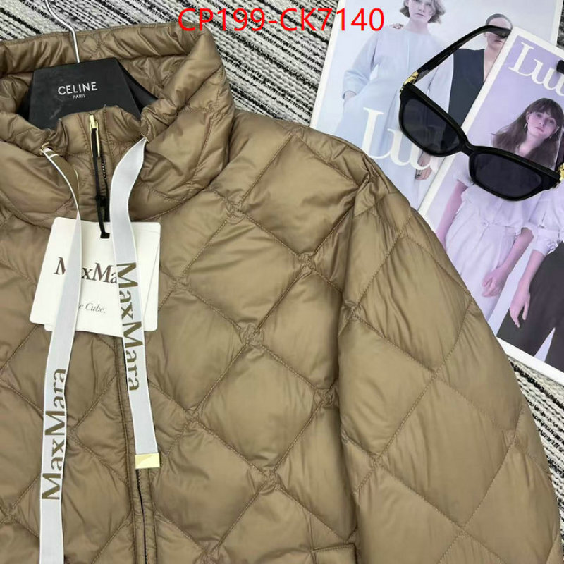 Down jacket Women-MaxMara the highest quality fake ID: CK7140 $: 199USD
