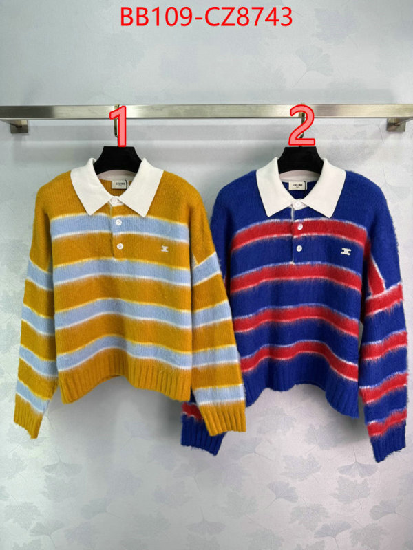 Clothing-Celine mirror copy luxury ID: CZ8743 $: 109USD