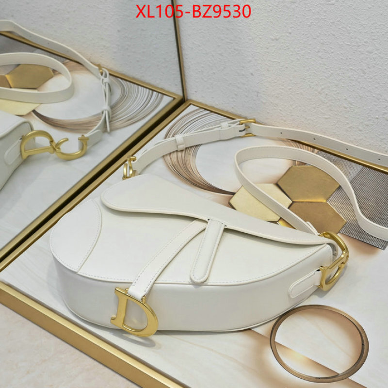 Dior Bags(4A)-Saddle- top quality fake ID: BZ9530 $: 105USD,