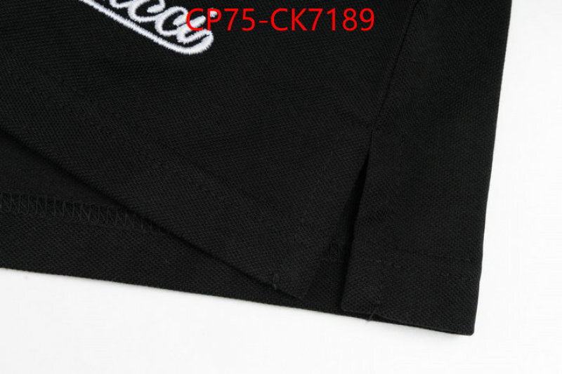 Clothing-Gucci wholesale sale ID: CK7189 $: 75USD