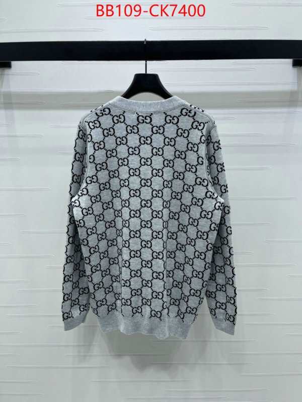 Clothing-Gucci flawless ID: CK7400 $: 109USD