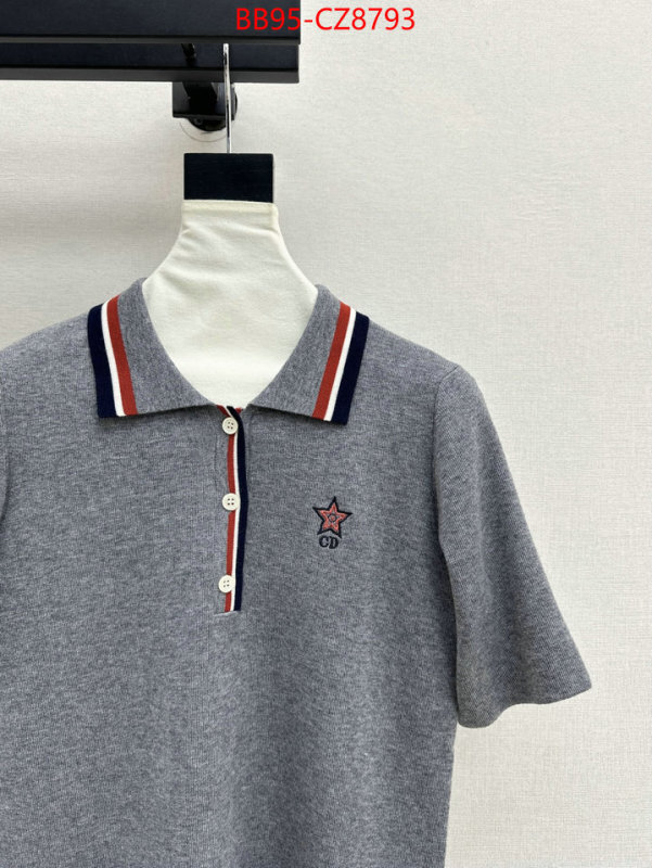 Clothing-Dior designer wholesale replica ID: CZ8793 $: 95USD