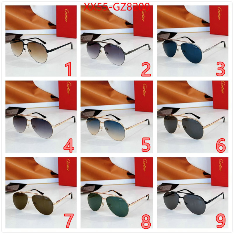 Glasses-Cartier buy replica ID: GZ8200 $: 55USD