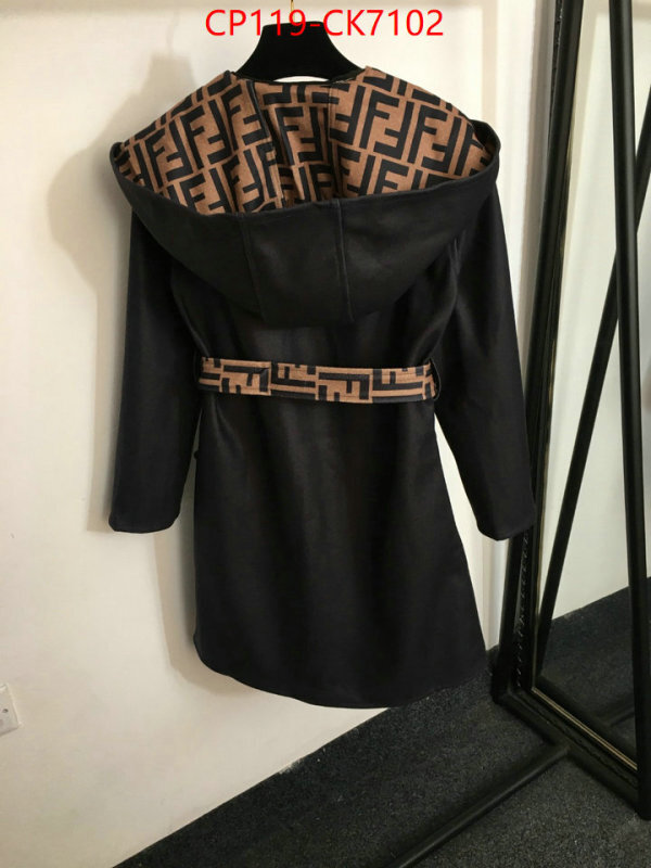 Down jacket Women-Fendi perfect quality ID: CK7102 $: 119USD