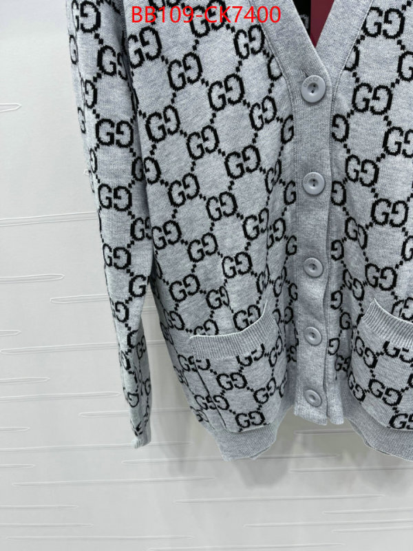 Clothing-Gucci flawless ID: CK7400 $: 109USD