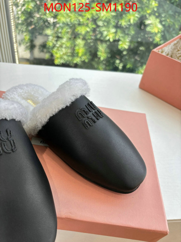 Women Shoes-Miu Miu best quality replica ID: SM1190 $: 125USD