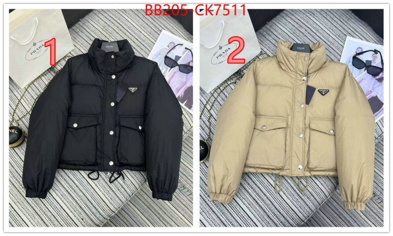 Down jacket Women-Prada online sales ID: CK7511 $: 205USD
