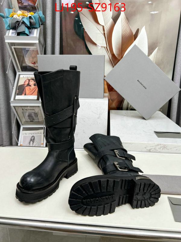 Women Shoes-Balenciaga high quality ID: SZ9163 $: 195USD