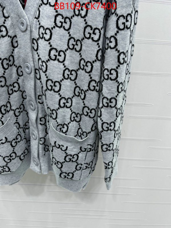Clothing-Gucci flawless ID: CK7400 $: 109USD